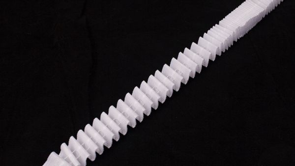 Лента шторная 1/12 25 мм, 100 м, белый, Blitz