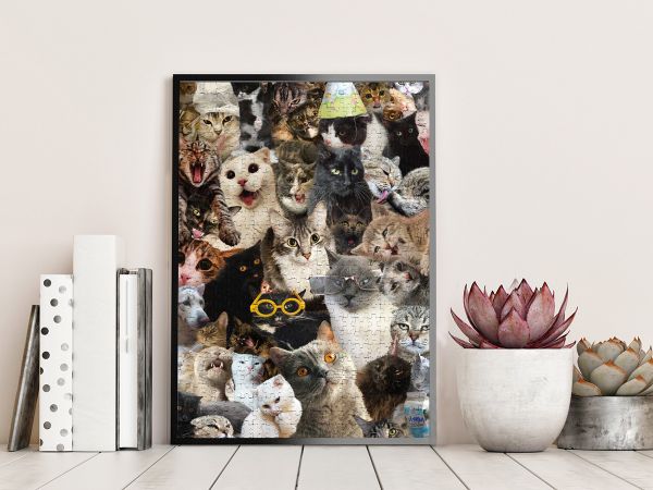 Пазл 500 элементов, Кошачий беспредел, PZL-500/42, Фрея