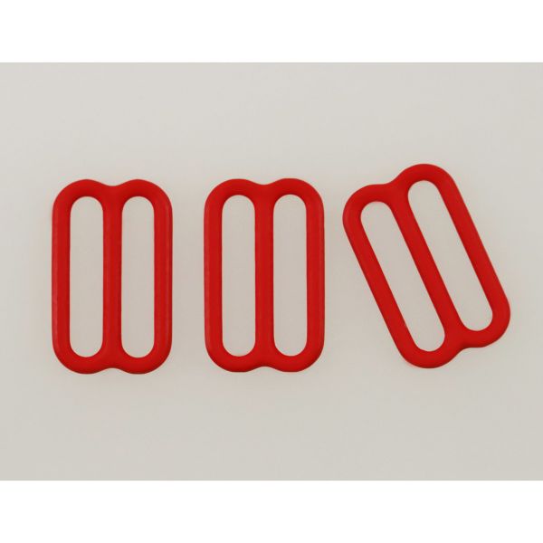 Рамки-регуляторы для бюстгальтера металл 15.0 мм, 100 красный, Arta, 50 шт