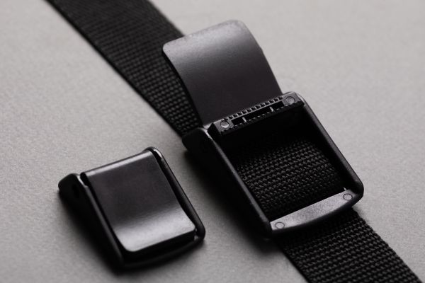 Пряжка-замок пластик 25 мм, 50 шт, черный, Gamma SB19