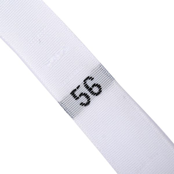 Этикетка-размерник жаккардовая тафта, размер 56 белый 10х32 мм, 500 шт