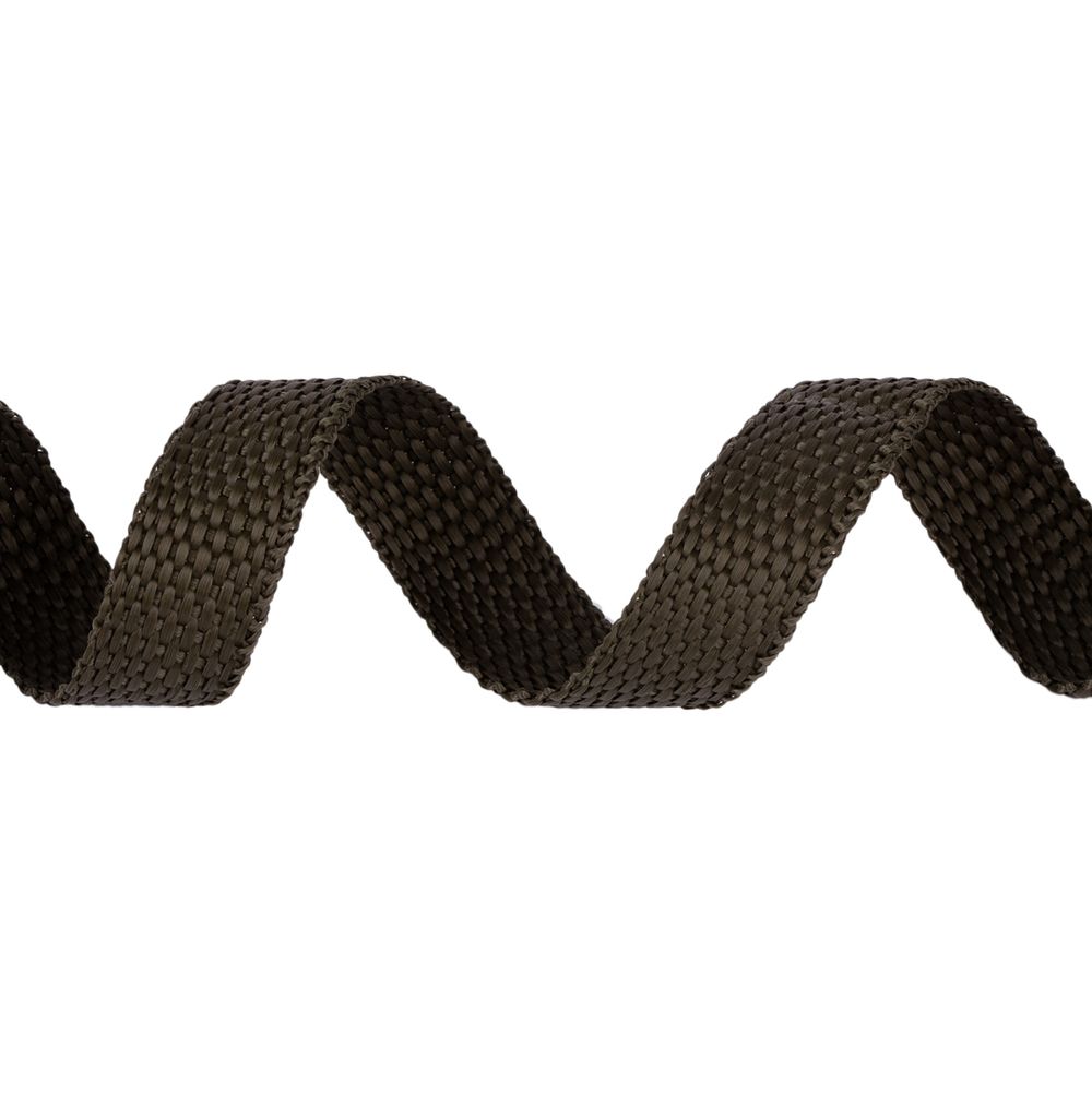 Стропа (ременная лента) 15 мм / 25 метров, толщ. 0.78 мм, [6.8 г/пог.м], 100% п/п, рис.9807, хаки, Гамма, Gamma С3872Г17