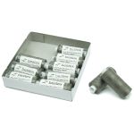 Нитки швейные бытовые Bestex 40/2, 365 м (400 ярд) / 10 кат., 186 дымчато-серый