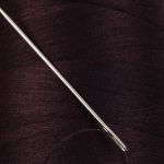 Нитки универсальные Nitka 40/2, 4570 м (5000 ярд) / 1 кат., 175 черно-бордовый