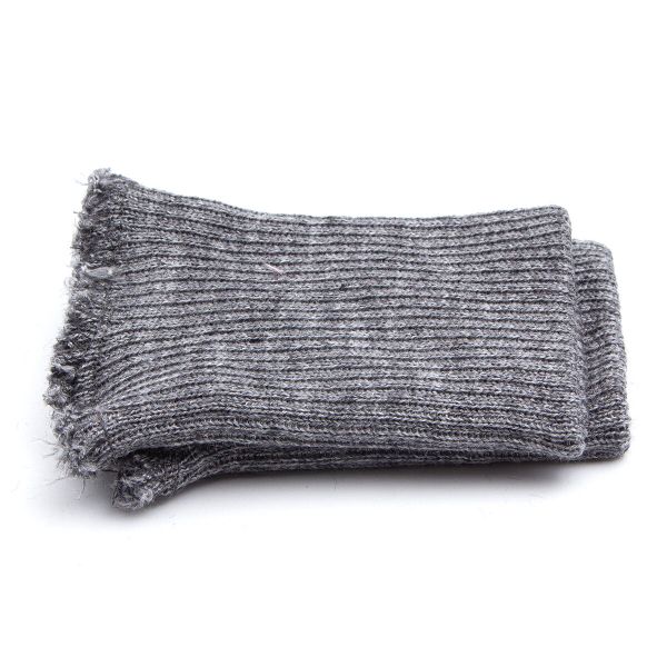 Манжеты трикотажные 6.5х9.5 см, 1 пара, тонкие, 161/м св.маренго