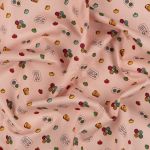 Ткань для пэчворка Peppy Век моды, отрез 50х55 см, 146 г/м², ВМ-11 розовый, Peppy