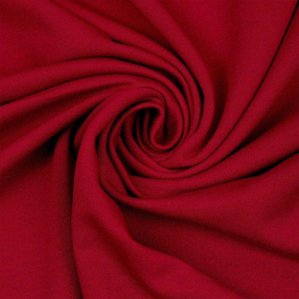 Футер 2-нитка петля поливискоза стрейч 220 г/м², 160 см / 3 метра, ФУТ2Х.TBY.ПЭ-ВИС.S171.3, цв.S171 красный