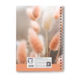 Тетрадь ученическая общая, A4 80 л. на гребне 65 г/м², белизна 100 %, 4 шт, клетка, 01228 Душистый колосок, Светоч Т125