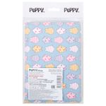 Ткань для пэчворка Peppy Молочные сны фланель, отрез 100х110 см, 175 г/м², МС-04 голубой, Peppy