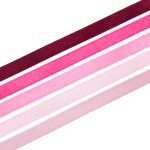 Лента атласная ассорти №3, 5 цветов по 0,6см*22,86м