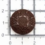 Пуговицы на ножке 22 мм (294 коричневый), 36 шт