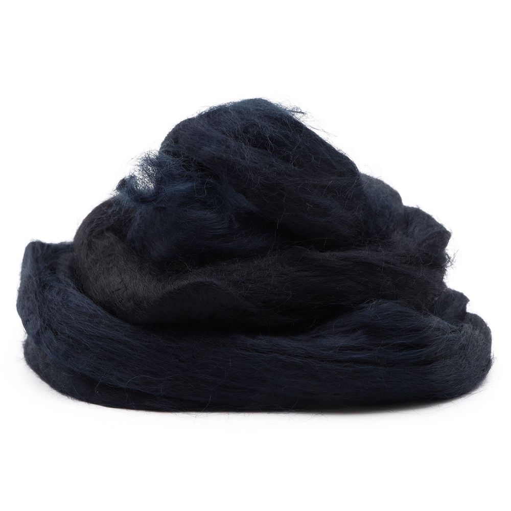 Шерсть для валяния 100% вискоза, 50 г, 1443 мультиколор антрацит