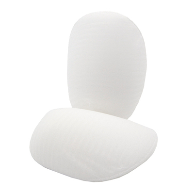 Плечевые накладки (подплечники) реглан 110х165х15 мм, белый, 1 пара