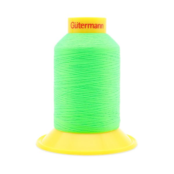 Нитка эластичная Gutermann Maraflex 120, 1500 м, 716936, 3853 неоновый салатовый, 1 катушка