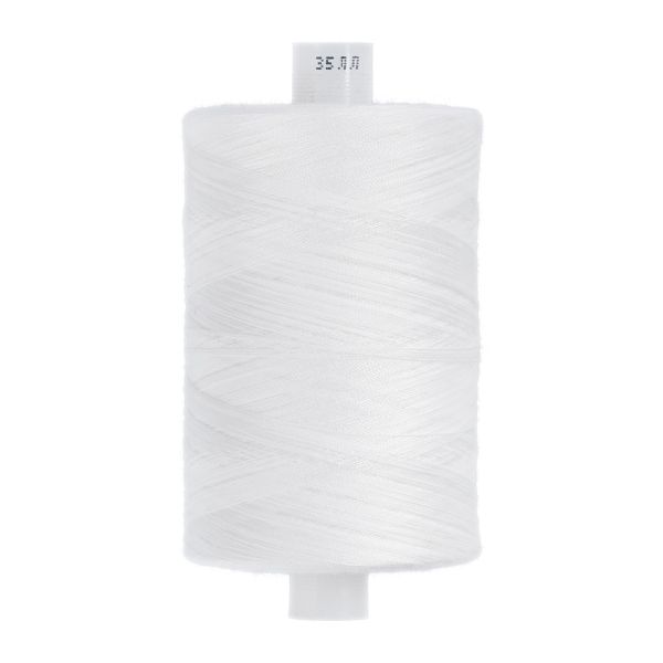 Нитки армированные ПНК им.Кирова 35ЛЛ, 2500 м / 1 кат., 0101 белый