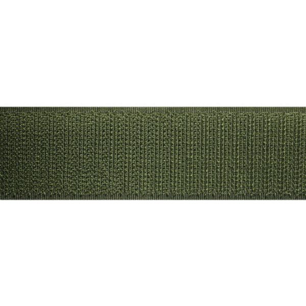 Лента контактная липучка (велкро) пришивная 30 мм / 25 метров, 12 хаки, /крючок/, кач.