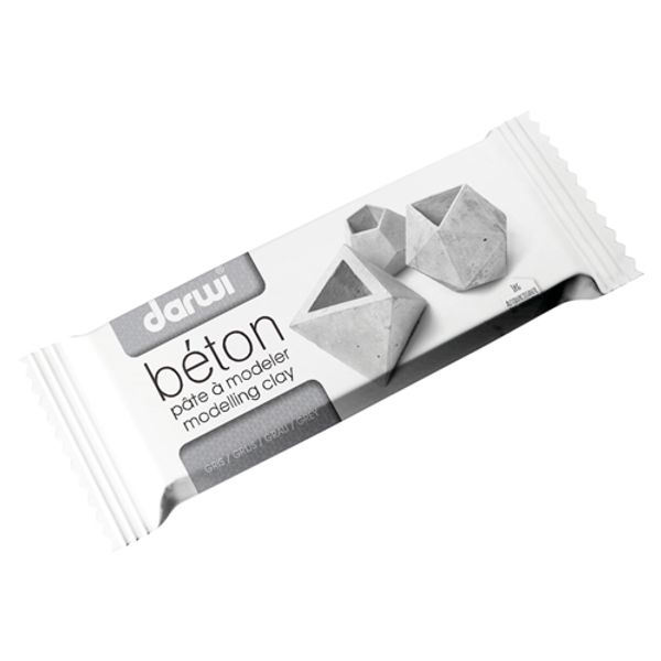 Полимерная глина Darwi Beton самозатвердевающая, 1 кг