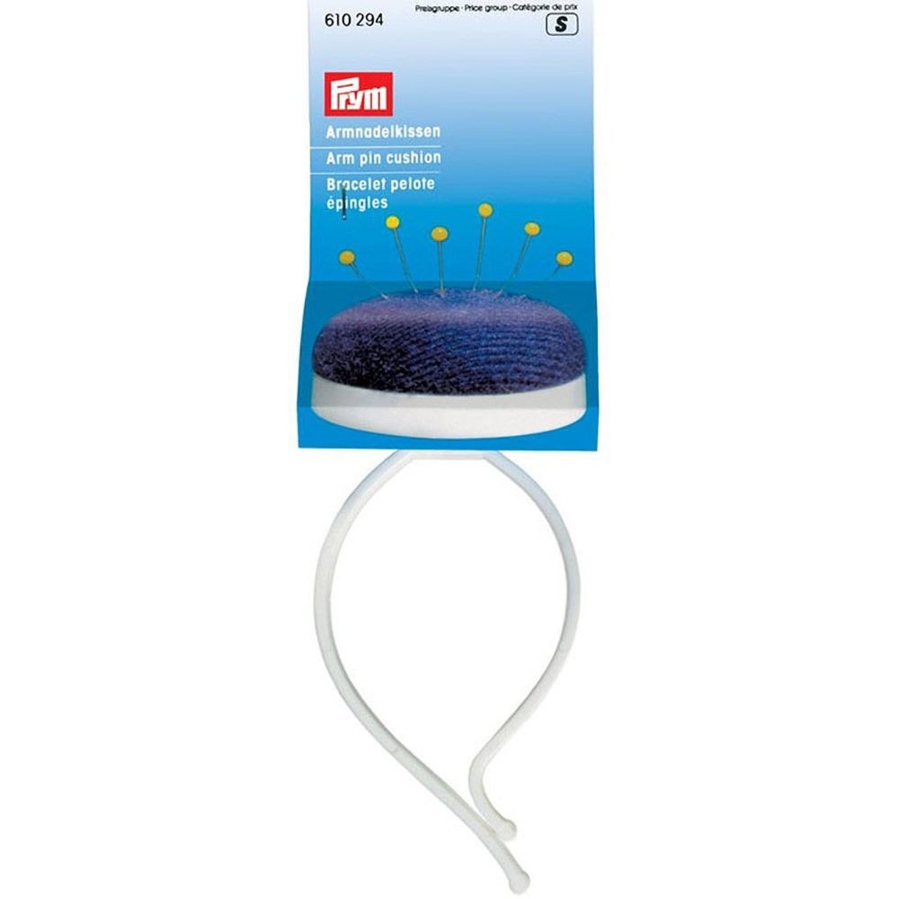 Игольница на руку 6 см, 1 шт, фиолетовая, Prym 610294