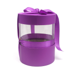 Коробка аквариум 16х21см, фиолетовый