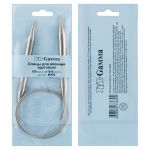 Спицы круговые металл ⌀10,0 мм, 100 см, с металлической леской, Gamma MKN