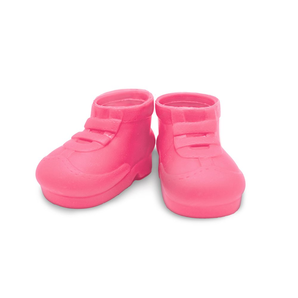 Ботинки резиновые, 75х45 мм, розовый