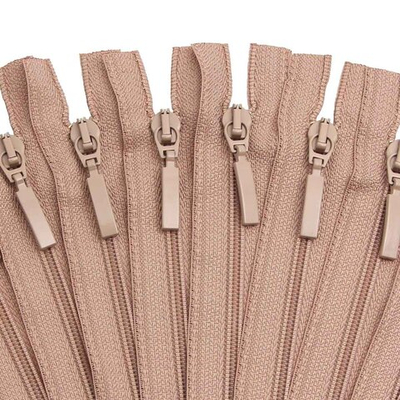 Молния спираль (витая) Arta Т5 (5 мм) 1 зам., н/раз., 18 см, цв. 128 бежевый, уп.10 шт