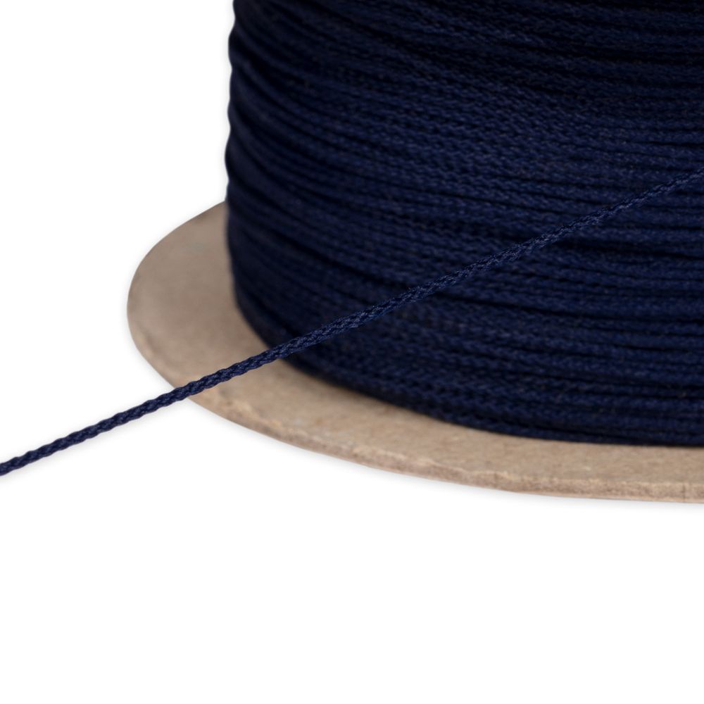 Шнур для мокасин ⌀1.0 мм, 200 м, 636032 / синий, Gamma 1с16