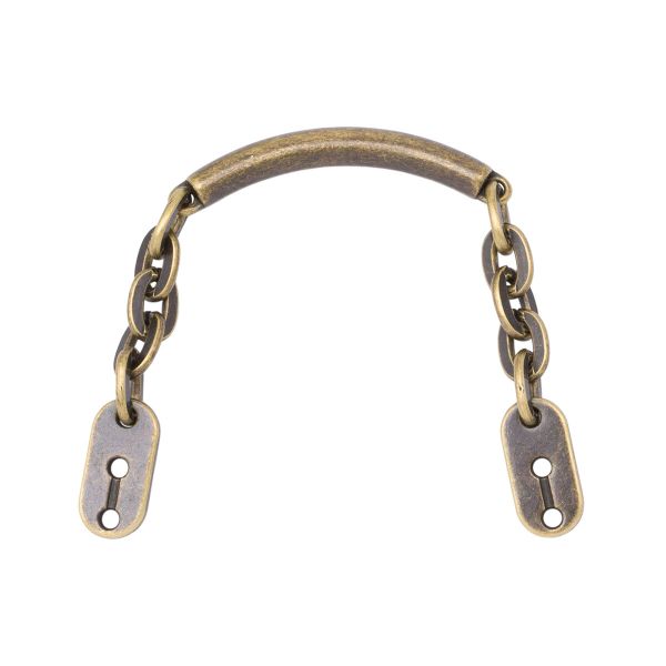 Цепочка-вешалка 105х7 мм, металл, OB бронза,2 шт, MB196