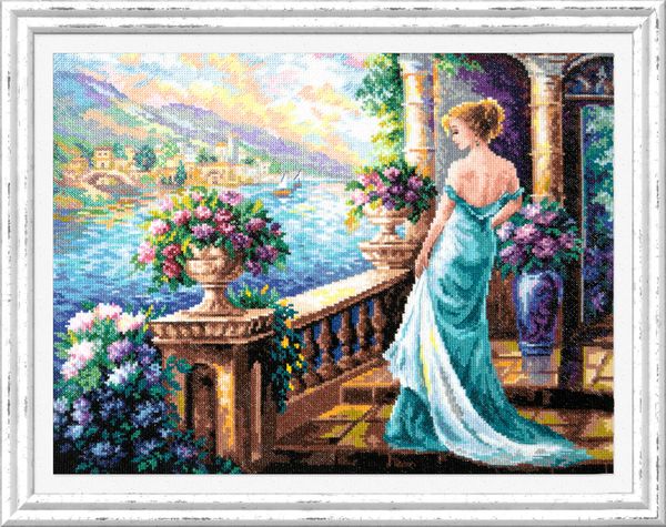 Набор для вышивания нитками Чудесная игла, Моя богиня, 40х32 см