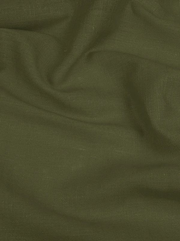 Льняная ткань 190 г/м², 140 см / 2 метра, TBY.Li.1002.30, 30 полынь