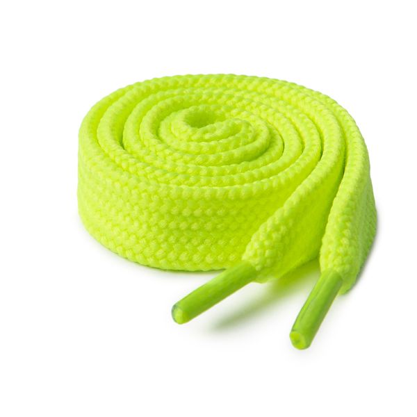 Шнурки для обуви т.6 100 см, 25 п, №161 желтый неон, Gamma