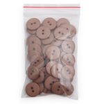 Пуговицы 2 прокола 28L, 18 мм, (Beige2 (бежевый2)) NE63, 72 шт