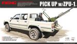 Модель сборная: автомобиль, Pick up w/ZPU-1 1/35, Meng VS-001