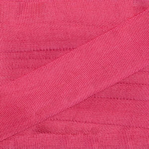 Лента (тесьма) шелковая 13.0 мм / 9.1±0.5 метров, №082 т. розовый, Gamma SR-13