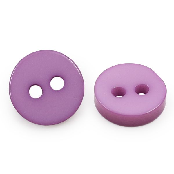 Пуговицы 2 прокола 14L, 9 мм, (Purple (фиолетовый)), NE74, 144 шт