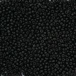 Бисер Astra&Craft 11/0 (2.1 мм), 500 г, цв. 49 черный/непрозрачный