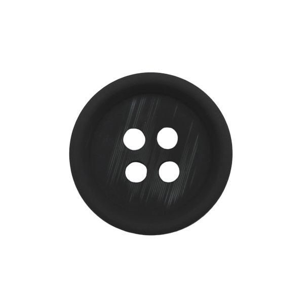 Пуговицы 4 прокола 24L (15мм), (Black (черный)), 36 шт, 613988-2