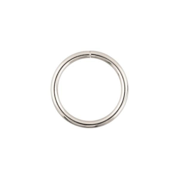 Кольцо разъемное металл in ⌀20 мм (25 мм внешн.), 20 шт, 04 никель, Gamma GH 14/20