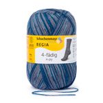 Пряжа Schachenmayr (Шахенмайер) Regia 4-fadig Color 100g, 4 нитки, 100г, 420м, 9801269, 09019 /стоковый цвет/ /TOS/