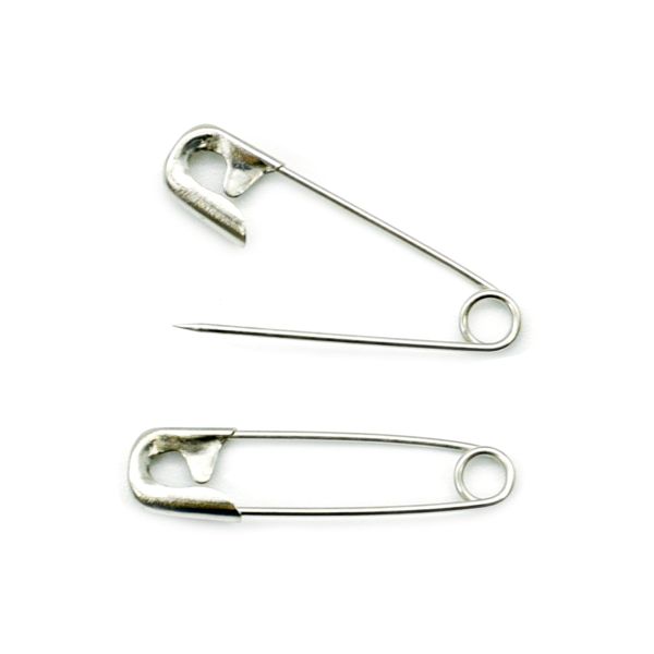 Булавки английские 27мм, сталь, 144 шт, Pony