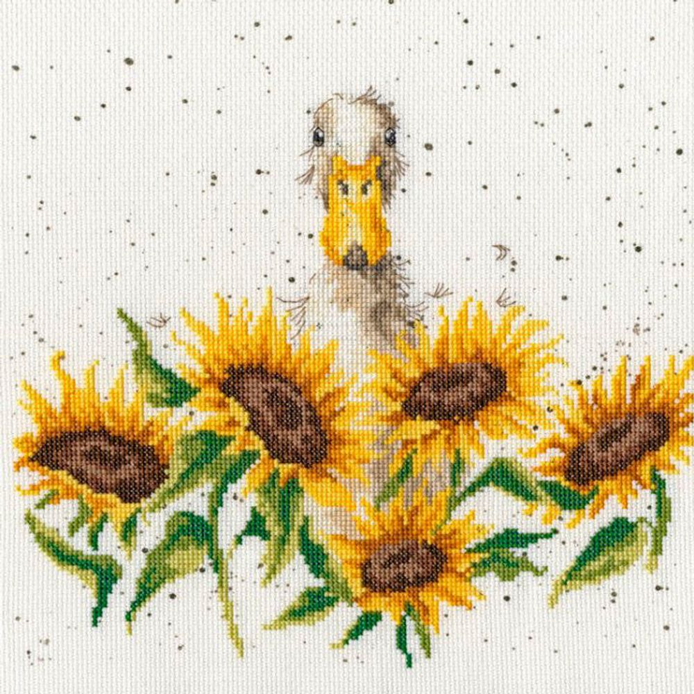 Bothy Threads, Sunshine (Подсолнухи), 26х26 см /TOS/