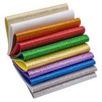 Фоамиран с глиттером ассорти 20х30см, 2мм, 10 шт, Astra&Craft, EVA-1012