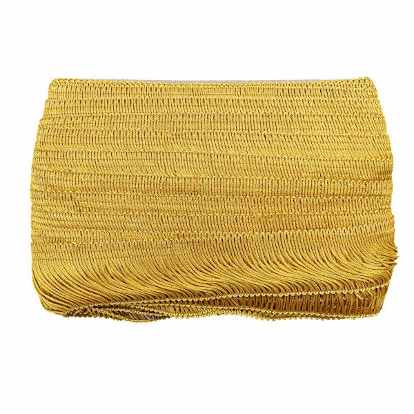 Бахрома отделочная 60.0 мм / 25 метров, 112 золотистый