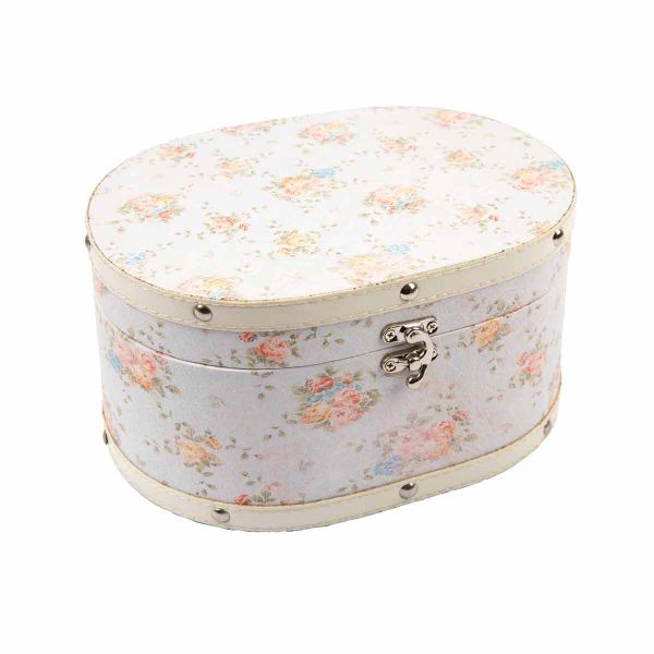 Шкатулка декоративная Сундучок 24х18х12.5 см, 008 Нежные букеты, Gamma DBK-012