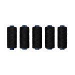 Нитки швейные бытовые Gamma 40/2, 365 м / 5 кат, 000 черный