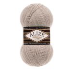 Пряжа Alize (Ализе) Superlana klasik / уп.5 мот. по 100 г, 280м, 152 бежевый меланж А