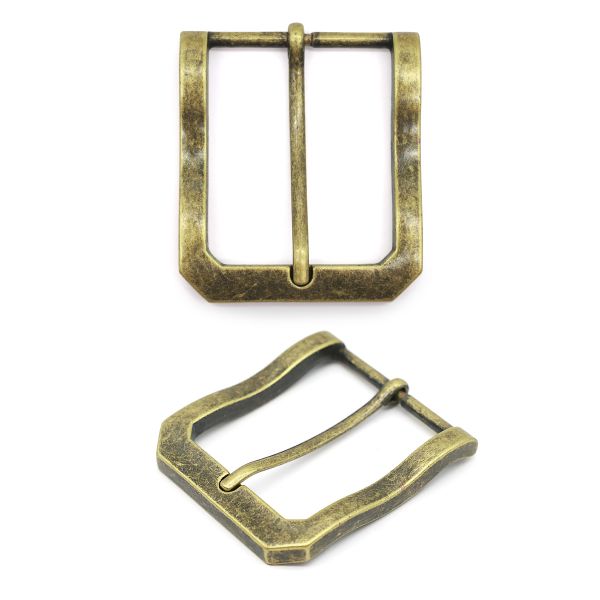 Пряжка ременная металл 40 мм. латунь, 4 шт, BIG
