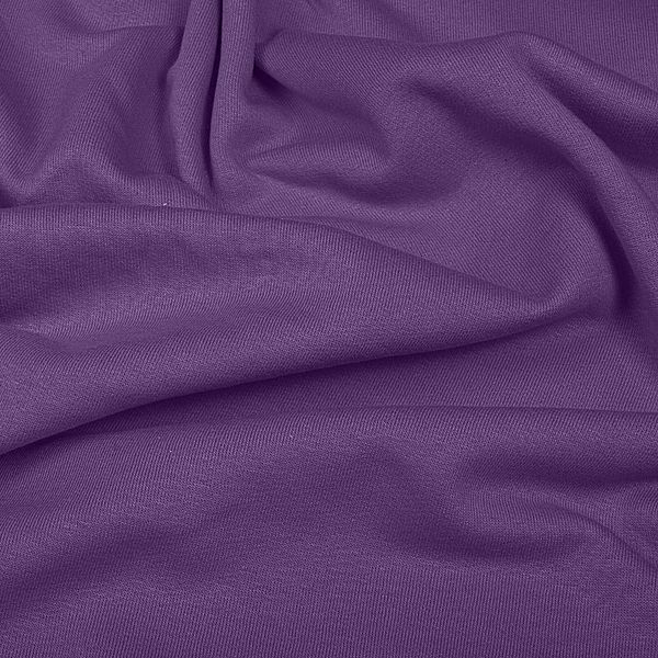 Футер 2-нитка начес 190 г/м², 100-100 см / 6 метров, ФУТ2Х.НАЧ.190.19-3542.6, фиалка