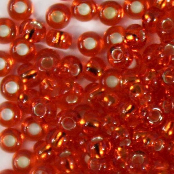 Бисер Preciosa прозрачный с сереб. центр. 10/0 (2.3 мм), 1х50г, цв. 97050