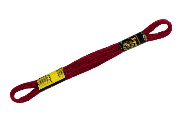 Мулине ПНК им.Кирова цв.1204 (032) бордо, Россия, 24 мотка по 8 метров